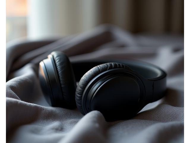 Wireless premium headphones with advanced noise cancellation